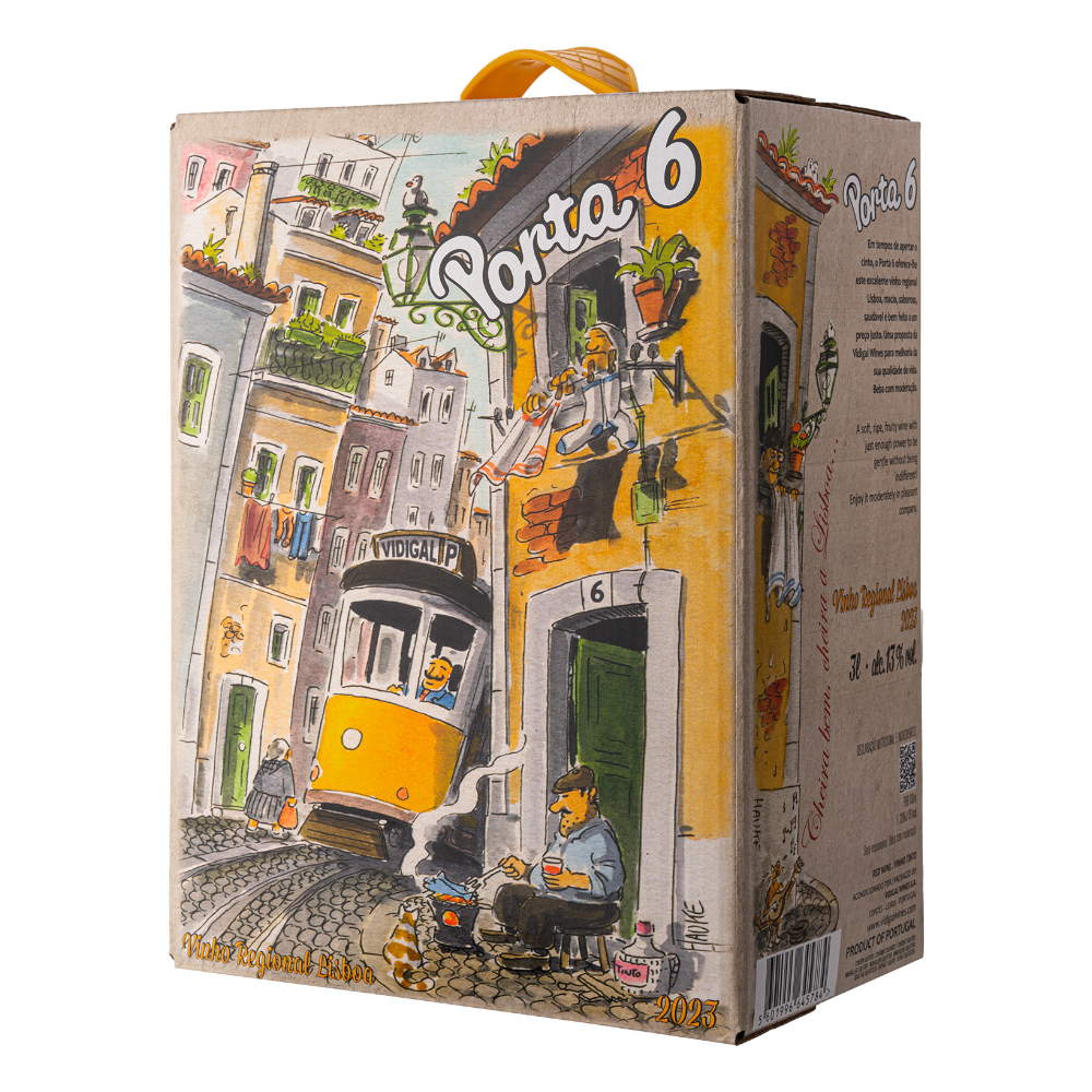 Wino Porta 6 Tinto BIB 2023 13,5% czerwone wytrawne 750 ml