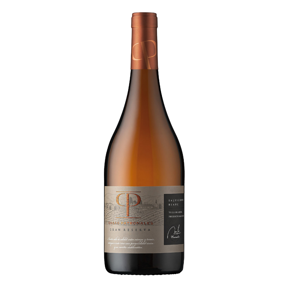 Wino Casas Patronales Gran Reserva Chardonnay 2022 13,5% białe wytrawne 750 ml