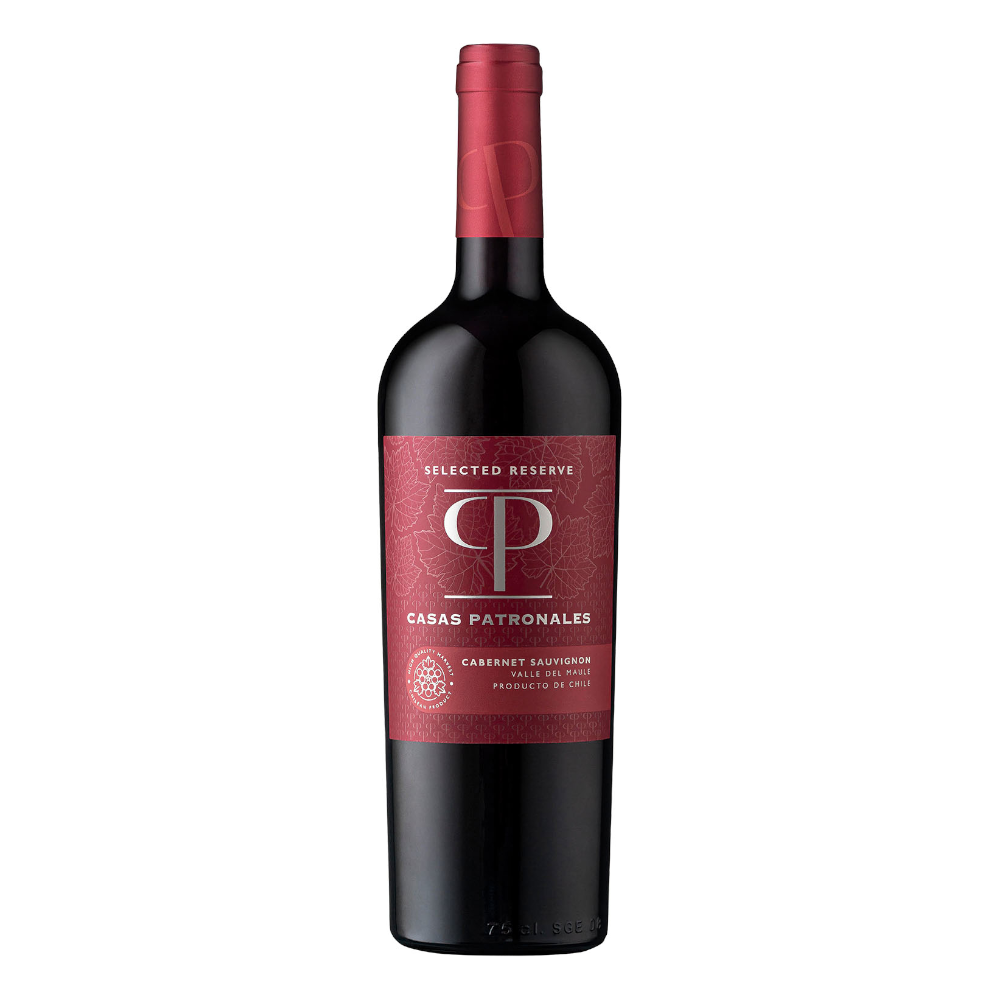 Wino Casas Patronales Selected Reserve Cabern Sauvignon 2022 13,5% czerwone wytrawne 750 ml