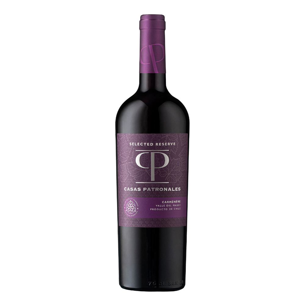 Wino Casas Patronales Selected Reserve Carmenere 2023 13,5% czerwone wytrawne 750 ml