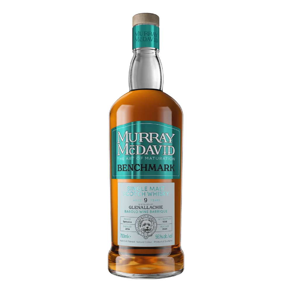 Whisky Murray McDavid Glenallachie 9 YO Barolo Wine 56,1% 700 ml