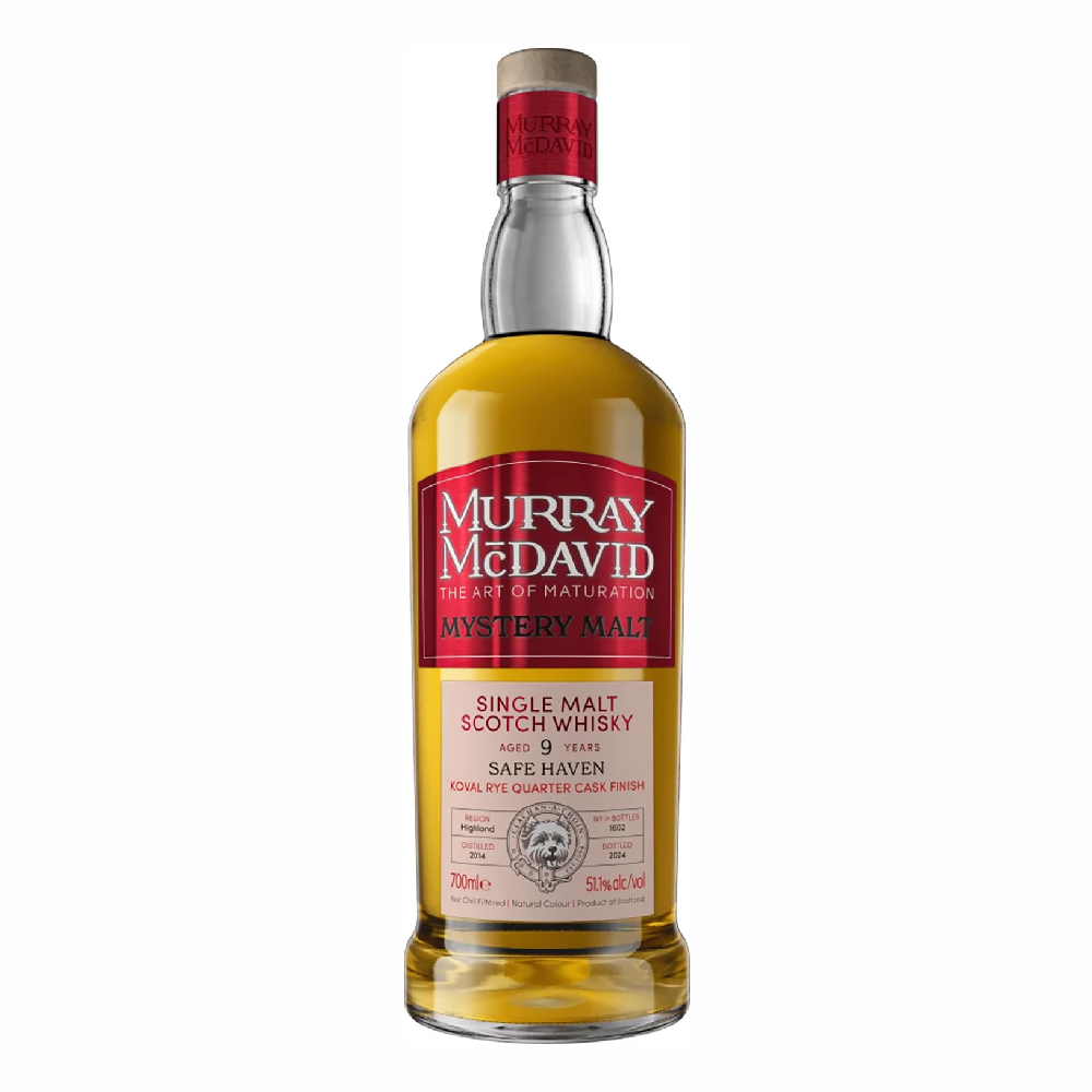 Whisky Murray McDavid Safe Haven Mystery 9 YO 51,1% 700 ml