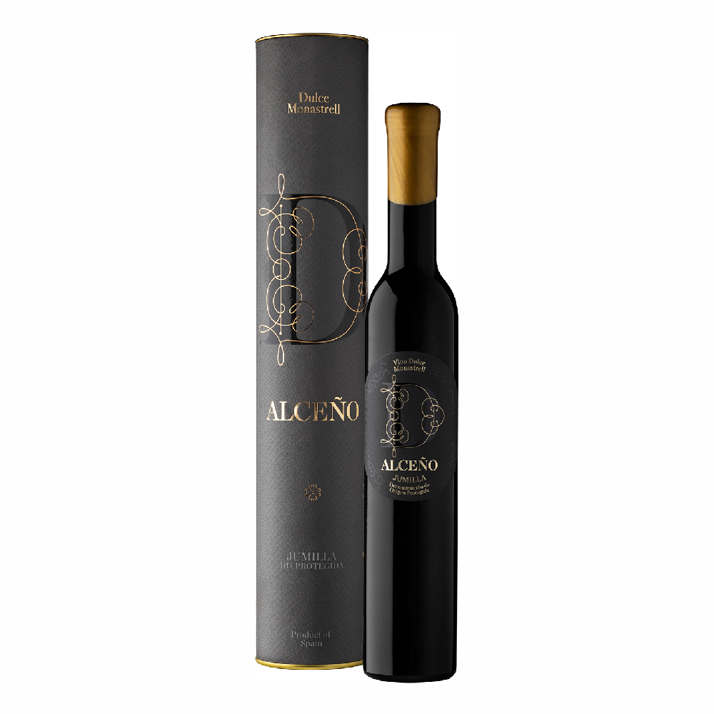 Wino Alceno Dulce Monastrell Tinto 2021 16% czerwone słodkie 375 ml kartonik