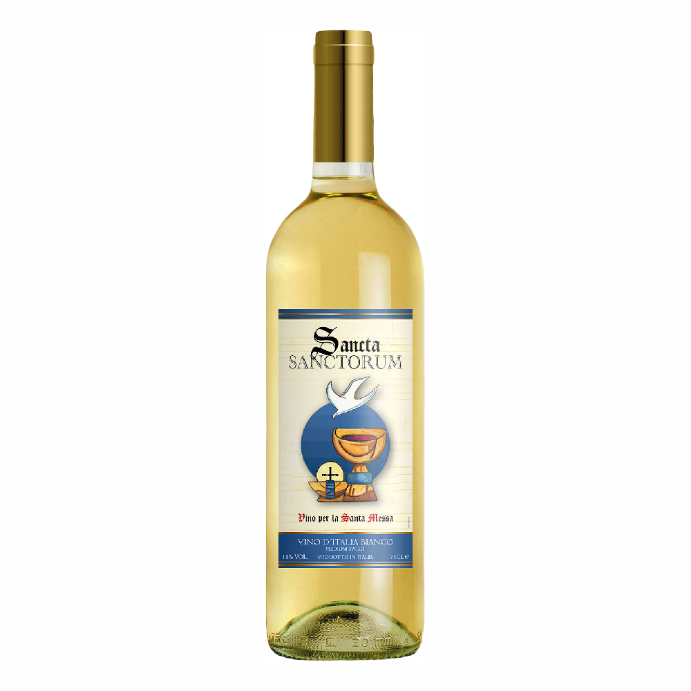 Wino Sancta Sanctorum 11% białe półsłodkie 750 ml