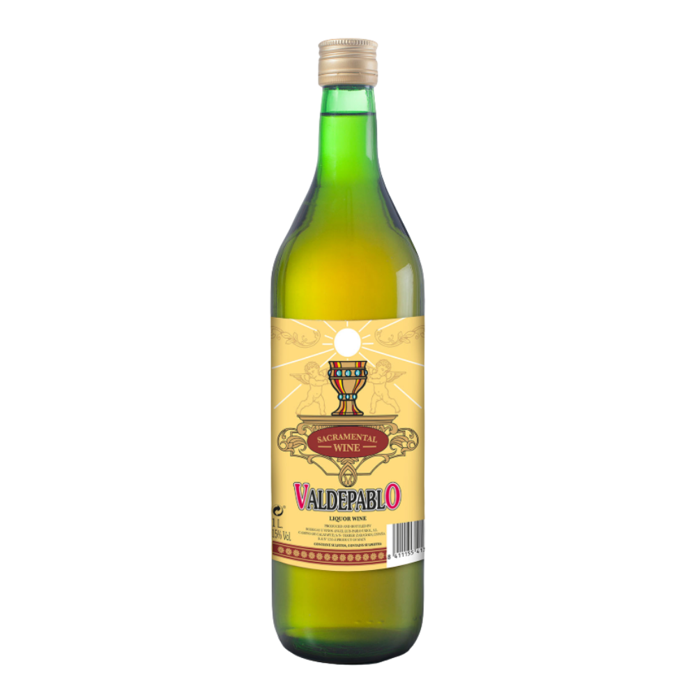 Wino mszalne Valdepablo Vino Para Consagrar 15% białe słodkie 1000 ml