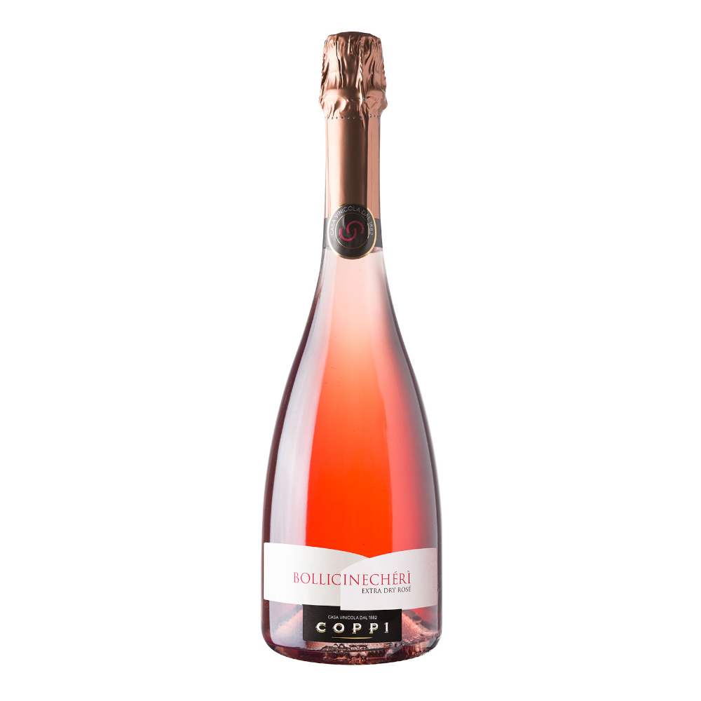 Wino Coppi Bollicincheri Rosé Extra Dry 11,5% różowe musujące 750 ml