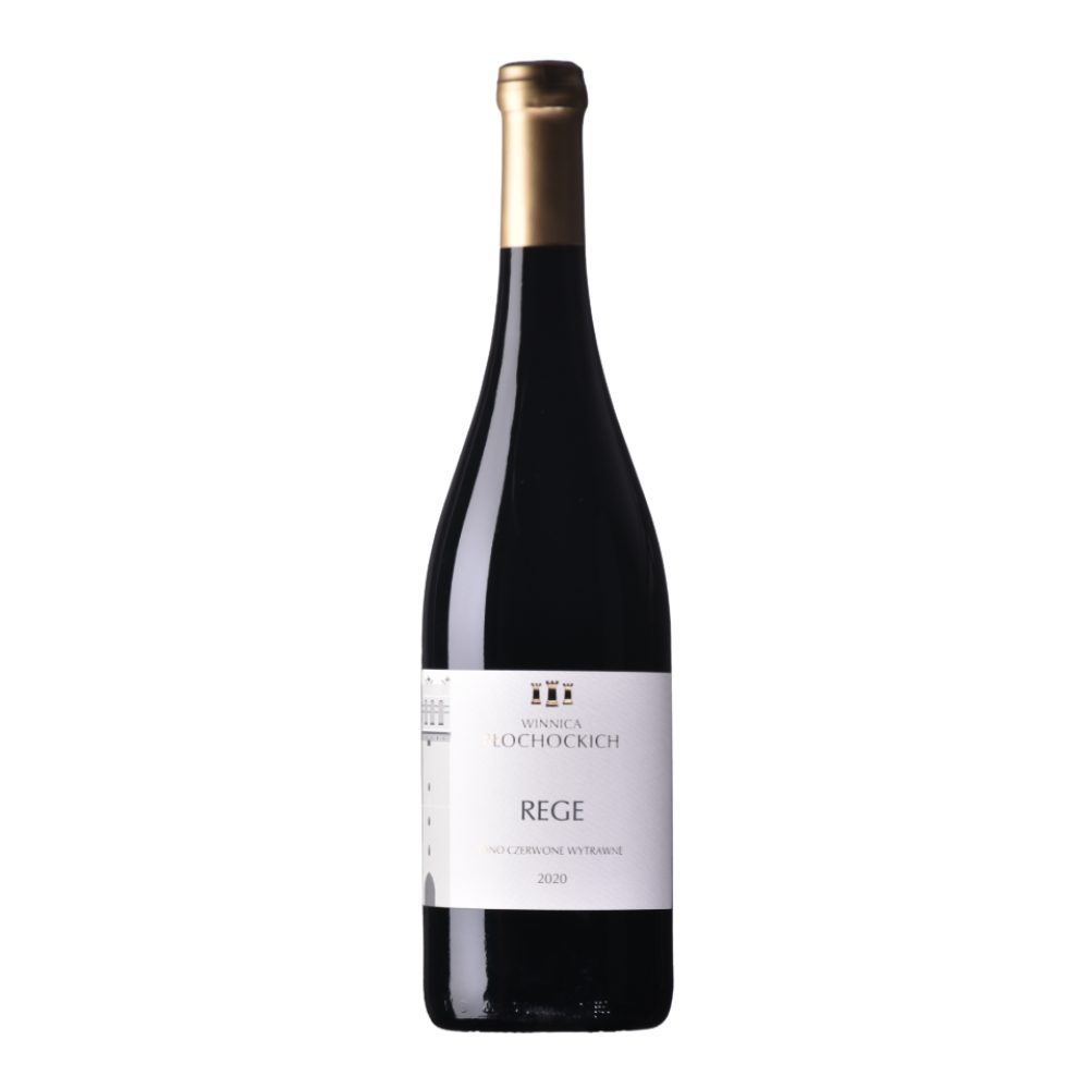 Wino Winnica Płochockich Rege 2020 12,5% czerwone wytrawne 750ml