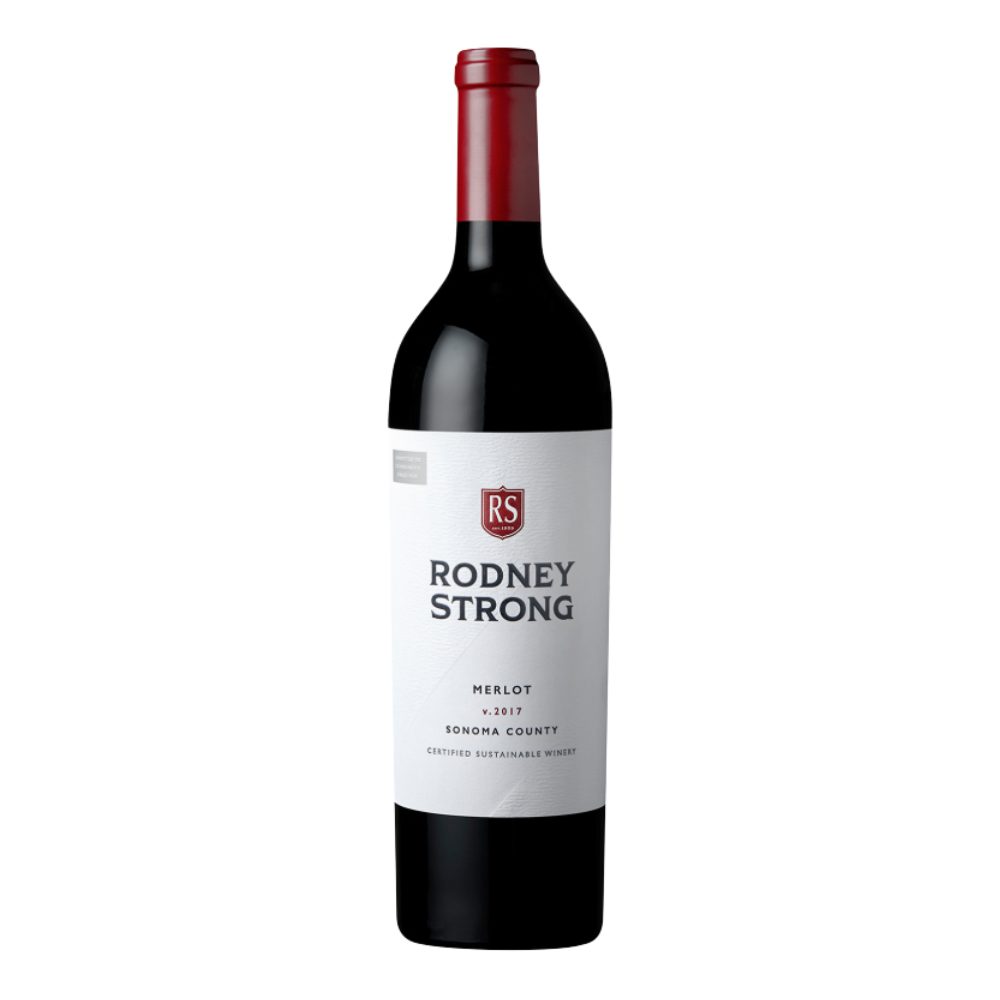 Wino Rodney Strong Merlot Sonoma County 14,5% czerwone wytrawne 750 ml