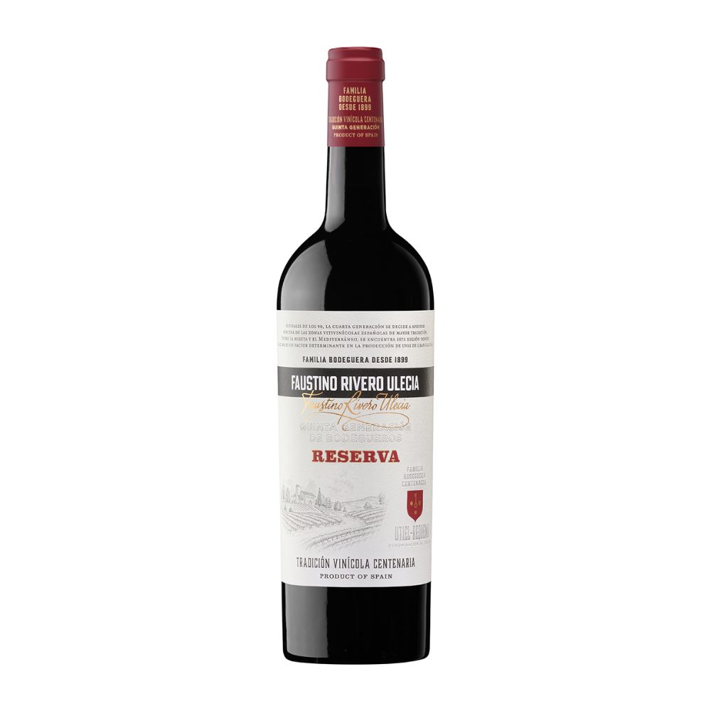 Wino Faustino Rivero Ulecia Reserva 2019 13% czerwone wytrawne 750 ml
