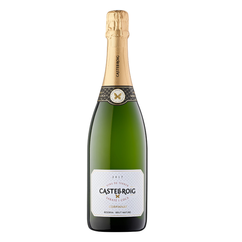 Wino Musujące Sabate I Coca Castellroig Corpinnat Reserva Brut Nature 12,5% białe wytrawne 750 ml