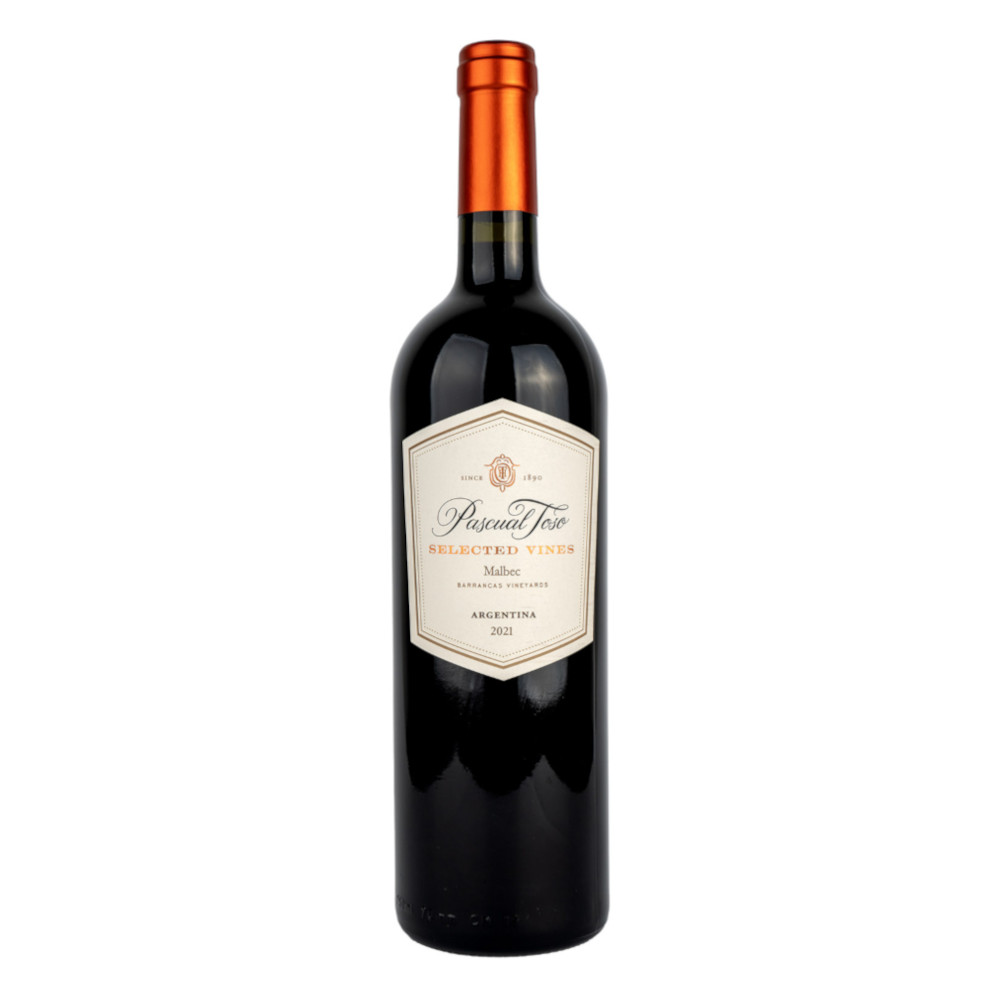 Wino Pascual Toso Selected Vines Malbec 2022 14% czerwone wytrwane 750 ml