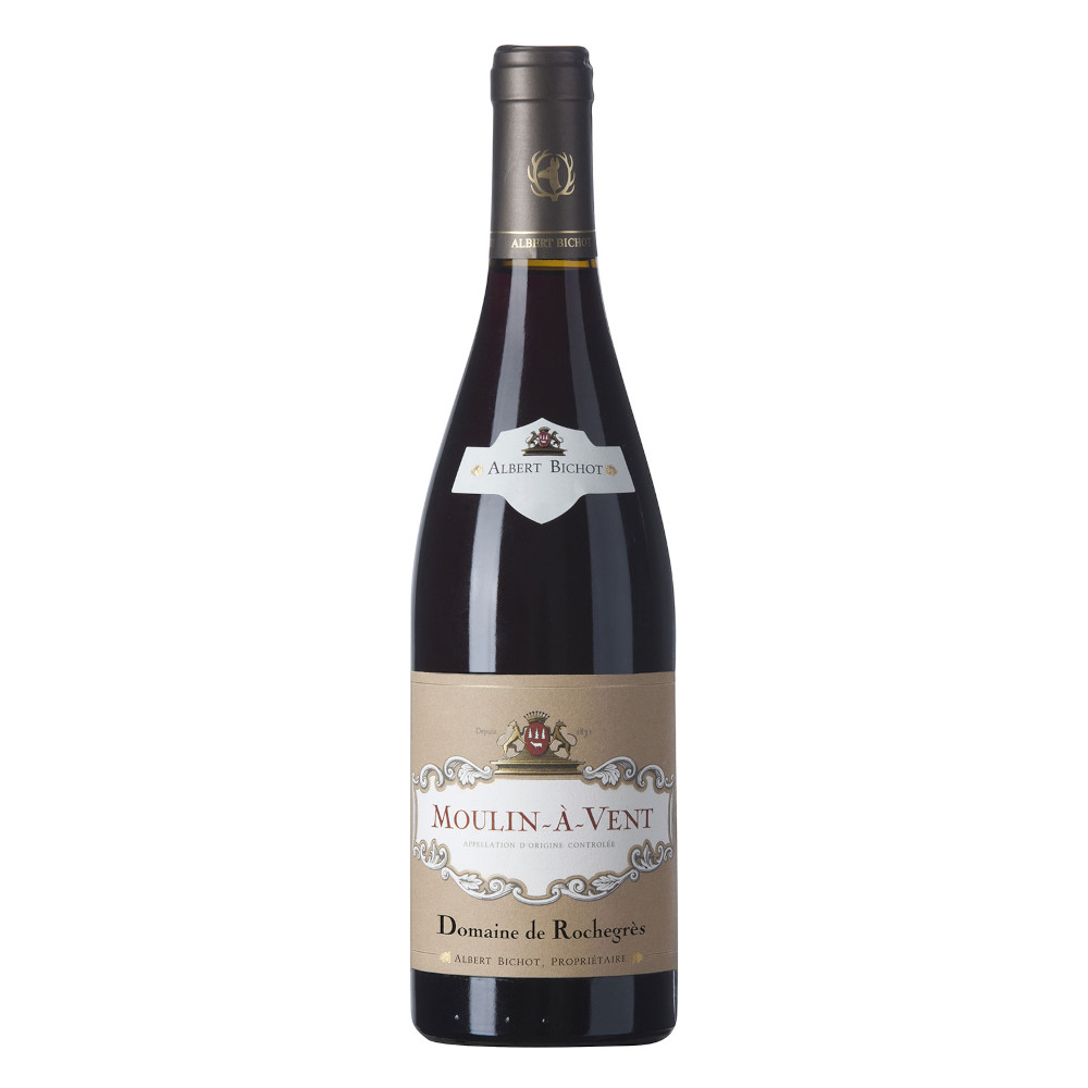 Wino Moulin A Vent Rochegres Rouge Bichot 2020 13% czerwone wytrawne 750 ml