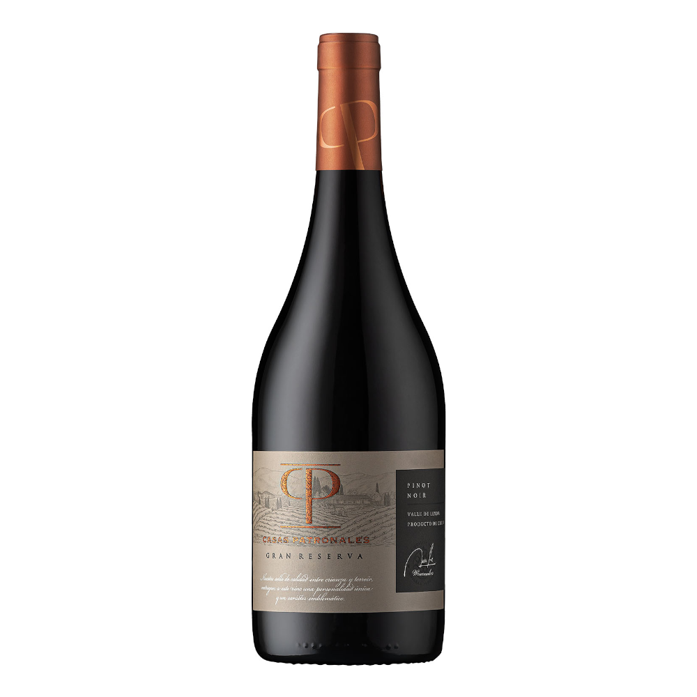 Wino Casas Patronales Gran Reserva Pinot Noir 2023 14% czerwone wytrawne 750 ml