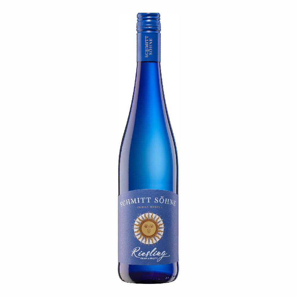 Wino Schmitt Sohne Riesling Crisp & fruity 2023 9,5% białe półwytrawne 187 ml