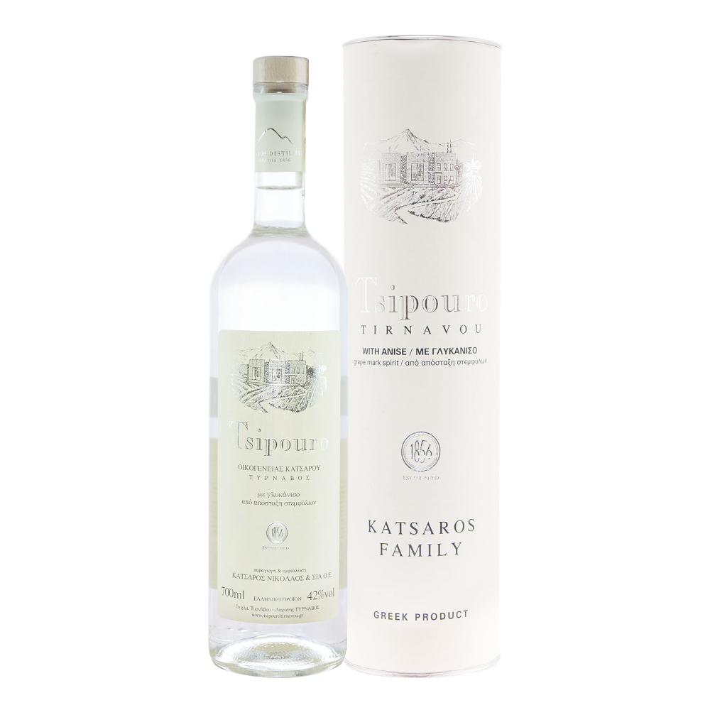 Grappa Tsipouro Tirnavou 40% 500 ml Tuba