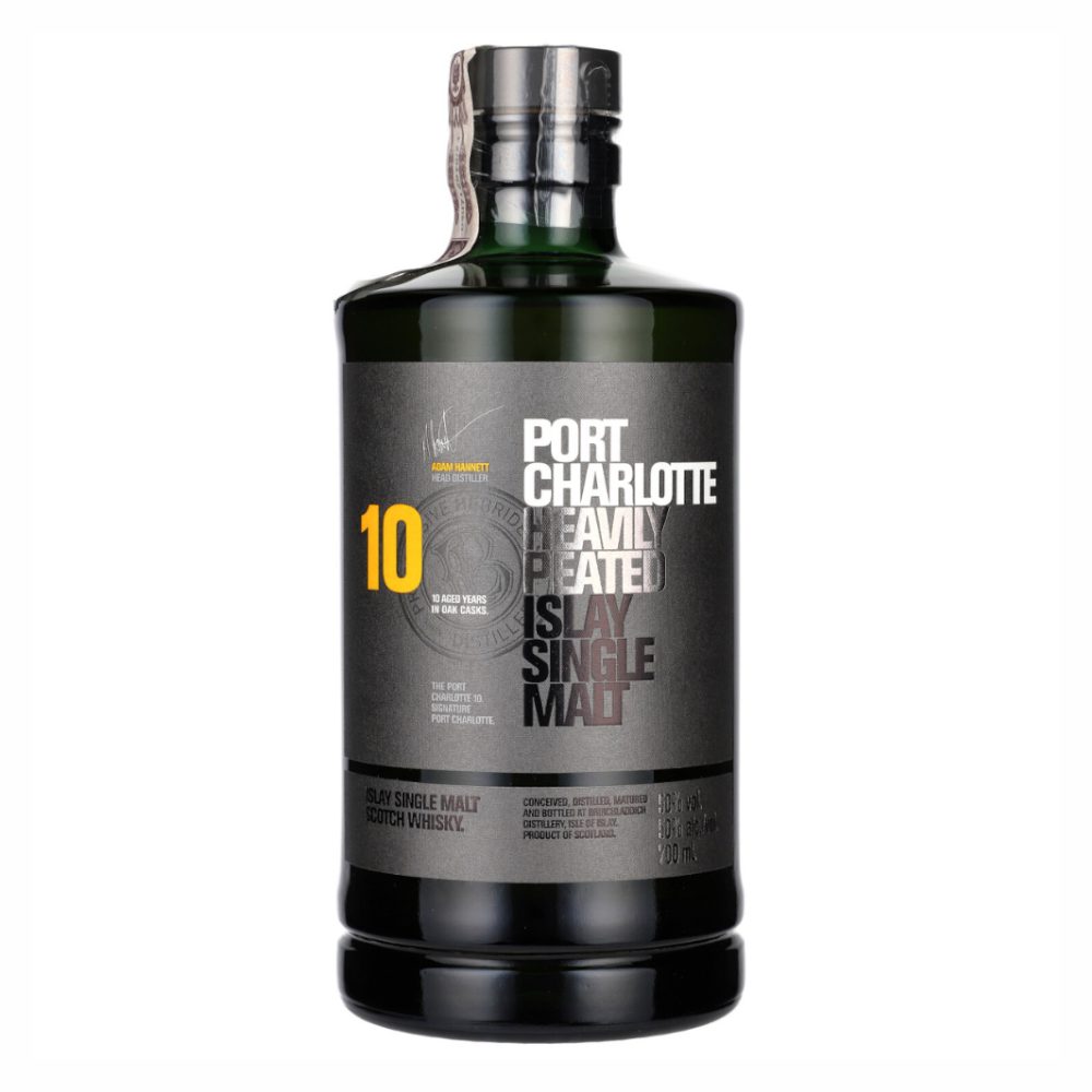 Whisky Port Charlotte 10 YO 50% 700 ml tuba