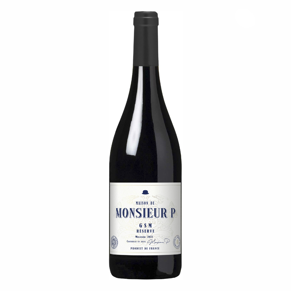 Wino Maison De Monsieur GSM Reserve Rouge 2023 13,5% czerwone wytrawne 750 ml