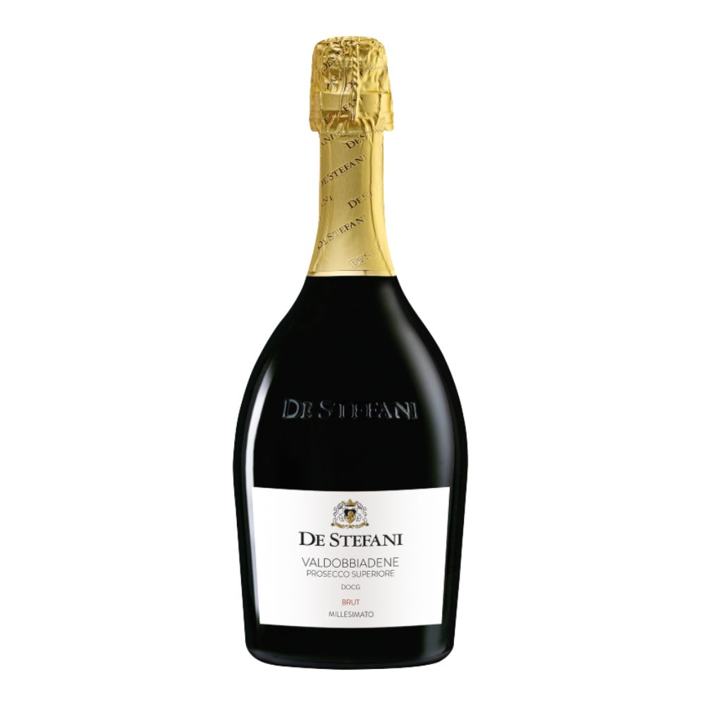Wino De Stefani Rive Prosecco Valdobbiadene 2022 11,5% białe wytrawne 750 ml