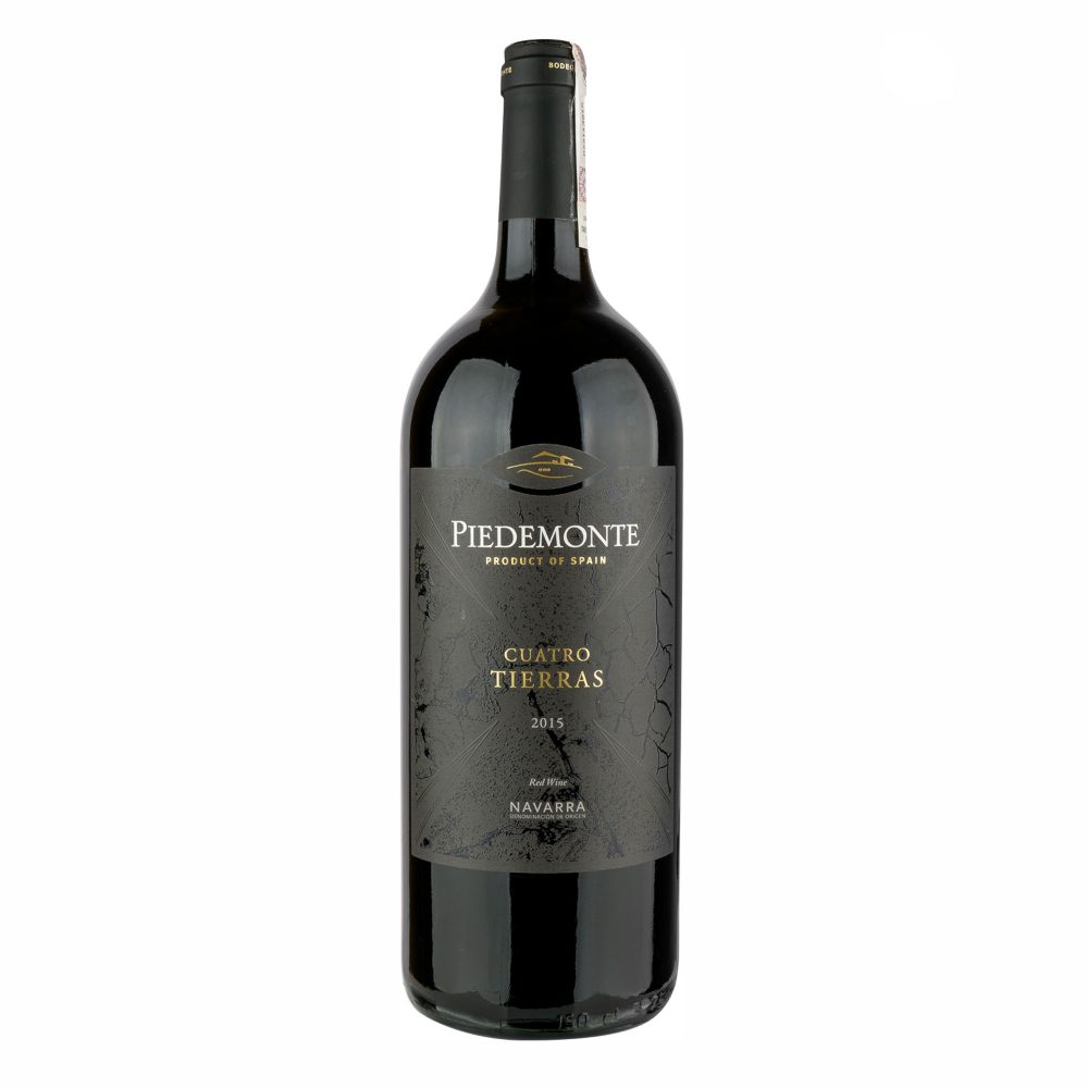 Wino Piedemonte Cuatro Tierras 2021 14,5% czerwone wytrawne 1500 ml tuba