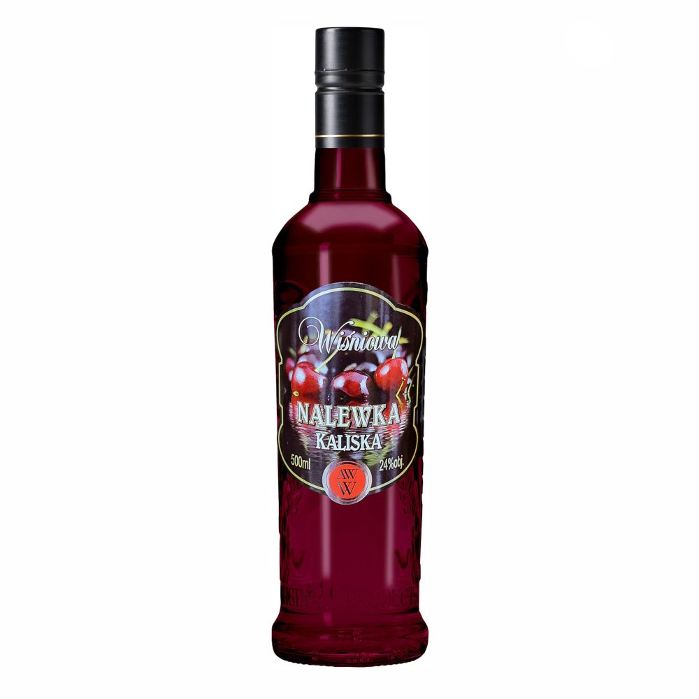 Nalewka Kaliska Wiśniowa 24% 500 ml